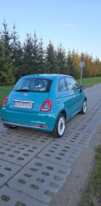 Fiat 500 cena 41900 przebieg: 72000, rok produkcji 2017 z Chojnice małe 79